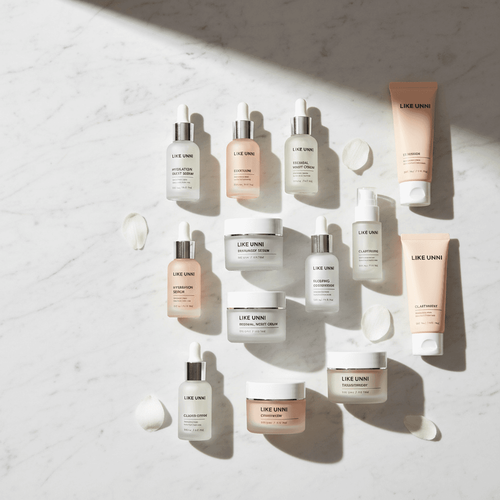 Complete LIKE UNNI anti-aging product line